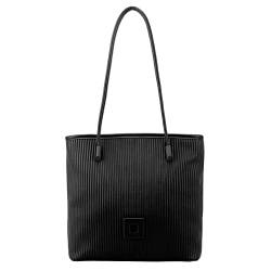 Leathario Damen Handtasche Groß Schultertasche aus Stoff Mode Tasche Shopper Elegant für Büro Schule Arbeit von Leathario