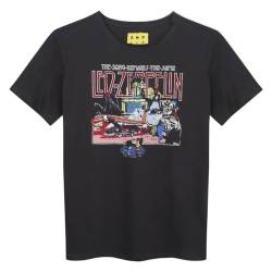 Led Zeppelin Amplified Collection - Kids - The Song Remains The Same Tour Unisex T-Shirt Charcoal 116 von Led Zeppelin
