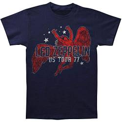 Led Zeppelin Herren T-Shirt Icarus Stars Blau - Blau - Klein von Led Zeppelin
