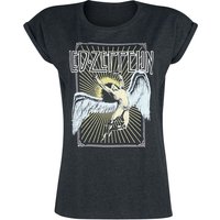 Led Zeppelin T-Shirt - Icarus Colour - S bis XXL - für Damen - Größe L - charcoal  - Lizenziertes Merchandise! von Led Zeppelin