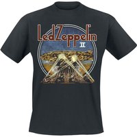 Led Zeppelin T-Shirt - LZII Searchlights - S bis XL - für Männer - Größe S - schwarz  - Lizenziertes Merchandise! von Led Zeppelin