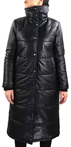 Damen Ledermantel Madelyn, gefüttert - Premium Lamm Leder (Echtleder) von Lederjacke