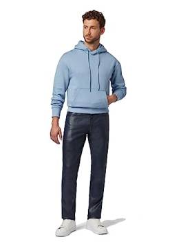 Herren Lederhose Jonny - Premium Lamm Nappa Leder (Echtleder) (as3, Numeric, Numeric_34, Slim, Regular, Blau) von Lederjacke