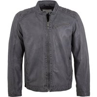 Lederjacken24 Lederjacke Arvid Echtleder Herren Lederjacke Lammnappa grau von Lederjacken24