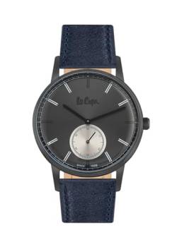 Lee Cooper Analoge Herren-Armbanduhr mit grauem Zifferblatt-LC06673.069, Grau von Lee Cooper