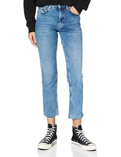 Lee Cooper Damen Holly Cropped Straight Fit Jeans, Hellblau, W28/L29 von Lee Cooper