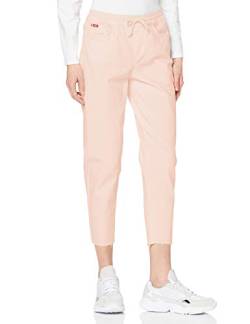 Lee Cooper Damen Marlyn Drawstring Lässige Hose, Rosa, XS von Lee Cooper