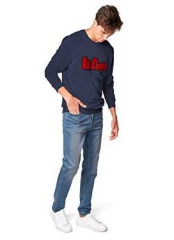 Lee Cooper Herren Norris Slim Fit Jeans, Petrol Blue, W30/L32 von Lee Cooper