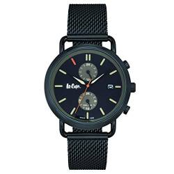 Lee Cooper Herren Quarz Uhr mit Edelstahl Armband LC06710,650 von Lee Cooper