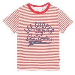 Lee Cooper Jungen Glc0108 TMC, Rot T-Shirt, 8 Jahre von Lee Cooper