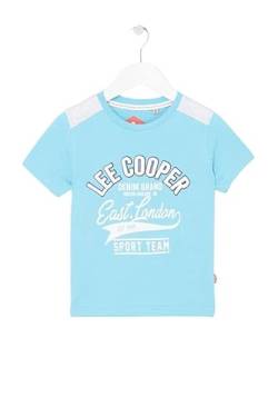 Lee Cooper Jungen Glc0125 TMC Blau T-Shirt, 6 Jahre von Lee Cooper