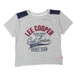 Lee Cooper Jungen Glc0125 TMC S1 T-Shirt, grau, 10 Jahre von Lee Cooper