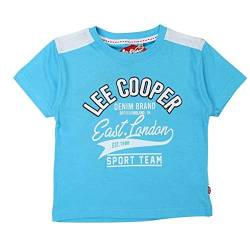 Lee Cooper Jungen Glc0125 TMC S2 T-Shirt, himmelblau, 4 Jahre von Lee Cooper