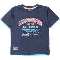 Lee Cooper Print-Shirt Lee Cooper Kinder Jungen T-Shirt Kurzarm Shirt Gr. 104 bis 164, 100% baumwolle von Lee Cooper