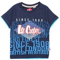 Lee Cooper Print-Shirt Lee Cooper Kinder Jungen T-Shirt Kurzarm Shirt Gr. 104 bis 164, Baumwolle von Lee Cooper