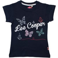 Lee Cooper Print-Shirt Lee Cooper Kinder Mädchen T-Shirt Kurzarm Shirt Gr. 104 bis 164, 100% Baumwolle von Lee Cooper