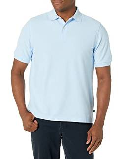 Lee Herren-Poloshirt, Klassische Passform, kurzärmelig, hellblau, Groß von Lee Uniforms