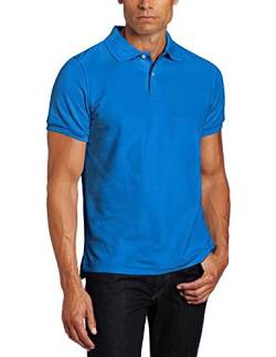 Lee Herren Poloshirt mit moderner Passform, kurzärmelig Polohemd, königsblau, Klein von Lee Uniforms