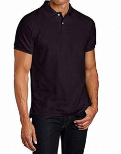 Lee Herren Poloshirt mit moderner Passform, kurzärmelig Polohemd, schwarz, Klein von Lee Uniforms