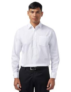 Lee Uniforms Herrenhemd, langärmelig, Weiß, Klein von Lee Uniforms