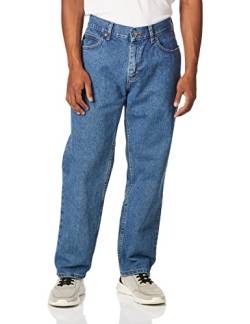 LEE Herren Jeans mit lockerer Passform und geradem Bein, Pfefferstein, 31W / 34L von Lee