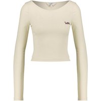 Lee® T-Shirt Damen Longsleeve CROPPED ULTRA SLIM TEE ECRU (1-tlg) von Lee