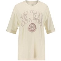 Lee® T-Shirt Damen T-Shirt SUPER LOOSE TEE ECRU (1-tlg) von Lee