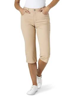 Lee Damen Caprihose mit lockerer Passform - Beige - 40 von Lee