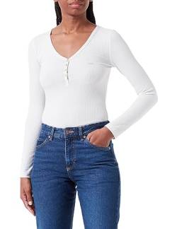 Lee Damen Henley Shirt, Beige, M EU von Lee