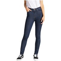 Lee Damen Jeans Jeanshose Stretch Scarlett High Skinny Fit - Blau - Tonal Stonewash von Lee