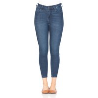 Lee Damen Jeans Scarlett High Cropped - Skinny Fit - Blau - Palooza Blue von Lee