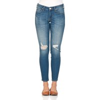 Lee Damen Jeans Scarlett - Skinny Fit - Blau- Slam Damage von Lee