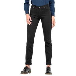 Lee Damen Marion Straight Jeans, Schwarz (Black Rinse 47), 31W / 31L von Lee