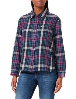 Lee Damen Seasonal Shirt, Blau, L EU von Lee