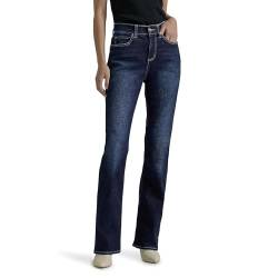 Lee Damen Ultra Lux Comfort mit Flex Motion Bootcut Jeans, Hauptnervenkitzel, 36 Kurz von Lee