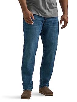 Lee Herren Big & Tall Extreme Motion Straight Taper Jeans, Maddox, 46W / 28L von Lee