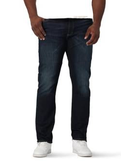 Lee Herren Big & Tall Performance Series Extreme Motion Athletic Fit Jeans, Blauer Strike, 44W / 32L von Lee