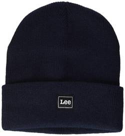 Lee Herren Core Beanie Hat, Navy, Einheitsgröße EU von Lee