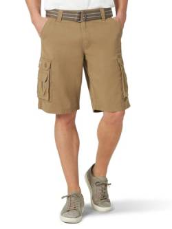 Lee Herren Dungarees New Belted Wyoming Cargo Short Cargohose, Rost, 46 von Lee