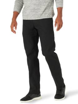 Lee Herren Extreme Motion Cargohose aus Segeltuch Lässige Hose, Schwarz, 33W / 34L von Lee