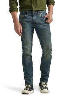 Lee Herren Extreme Motion Slim Straight Jeans, Maverick, 38W / 29L von Lee