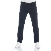 Lee Herren Jeans Brooklyn Straight - Regular Fit - Blau - Blue Black von Lee