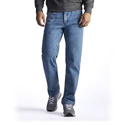 Lee Herren-Jeans mit geradem Bein, Light Stone, 42W / 30L von Lee