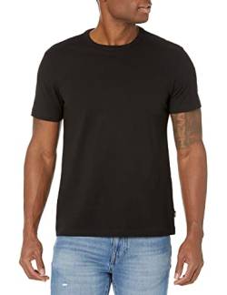 Lee Herren Kurzärmeliges weicher Baumwolle T-Shirt, schwarz, Mittel von Lee