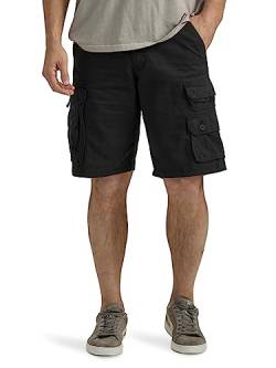 Lee Herren Latzhose Wyoming Cargo Short - Schwarz - 50 von Lee