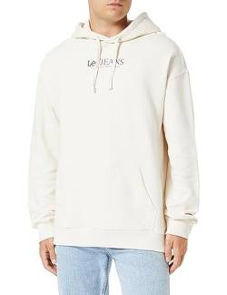 Lee Herren Loose Logo Hoodie Sweatshirt, Beige, XL EU von Lee