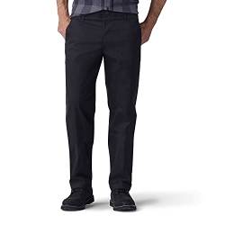 Lee Herren Performance Series Extreme Comfort Straight Fit Pantperformance Hose mit gerader Passform, Schwarz, 34 W/32 L von Lee