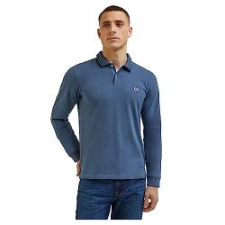 Lee Herren Pique Polo Shirt, Blau, S EU von Lee