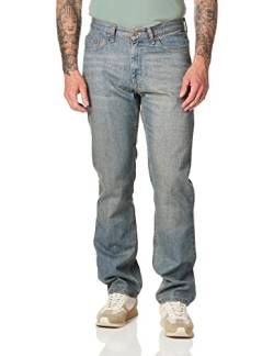 Lee Herren Premium Select Relaxed-Fit Straight Leg Jeans, Verblasstes Licht, 33W / 34L von Lee
