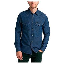 Lee Herren Regular Western Shirt, Mid Stone, XL Große Größen EU von Lee